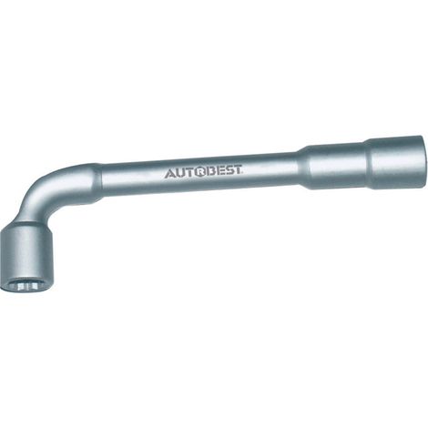 Clé à pipe débouchée, polie satinée, 6/12 pans, diamètre 13 mm - AUTOBEST
