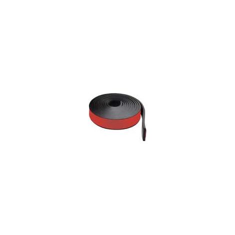 Bande Caoutchouc Adhésive 50mmx3mmx3m, Rouleau Néoprène Solide, Bricolage, Protection Sol, Anti-vibration, Antidérapant (1/5)