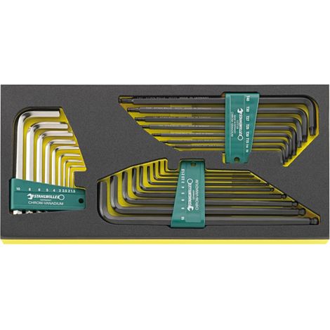 Stahlwille TC 10760-10771/26 Winkelschraubendreher TOOL-CONTROL EINLAGEN-SYSTEM (1/2)
