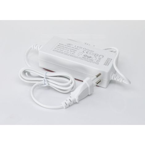 Transformateur d'une puissance de 48 watts (Pour l'extension à 9 à 11 panneaux  Longueur de câble 100 et 150cm  pour l'extension de votre applique murale LED)