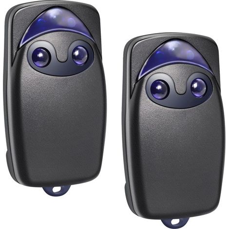 Télécommande Universelle 433 MHz - Pour Portail et Volet Roulant - Code Tournant Dynamique - Compatible FLOXIR FLOXR FLOX2R - Pack de 2 (1/5)