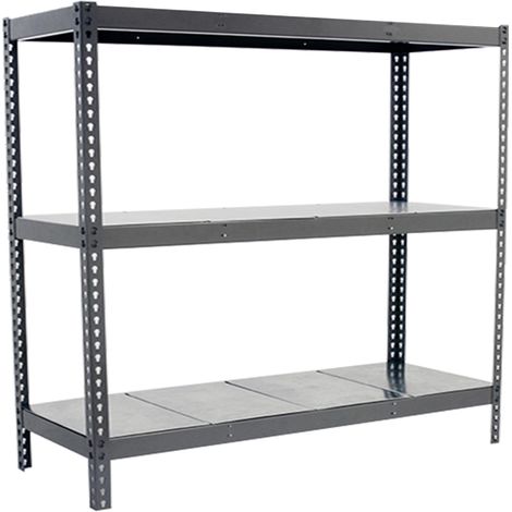 Simonrack Scaffale in metallo grigio zincato 3 livelli 2000x2400 mm