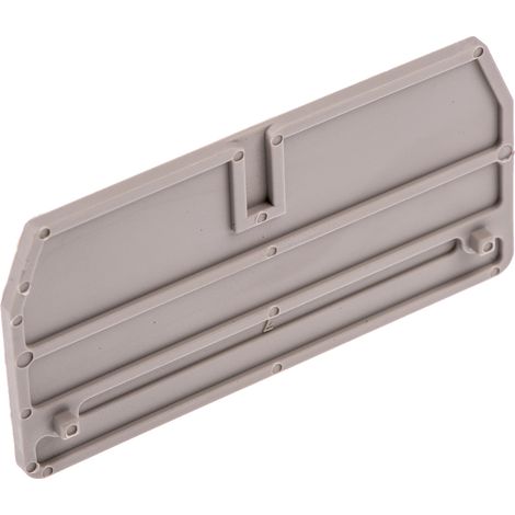 Flasque d&146extrémité Weidmuller, série Z pour Blocs terminal à rail DIN ( Prix pour Paquet de 5 )