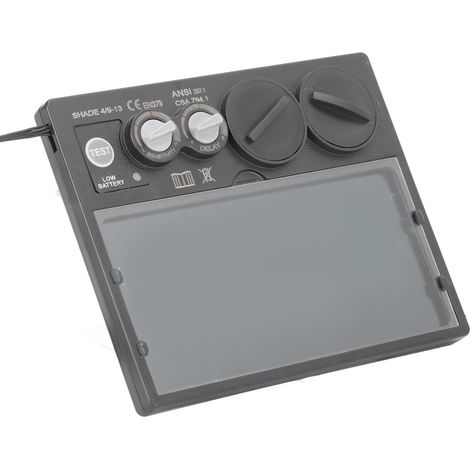 Lentille de soudage à assombrissement automatique réglable, haute sensibilité, en PP, solaire, pour soudeur. (1/5)