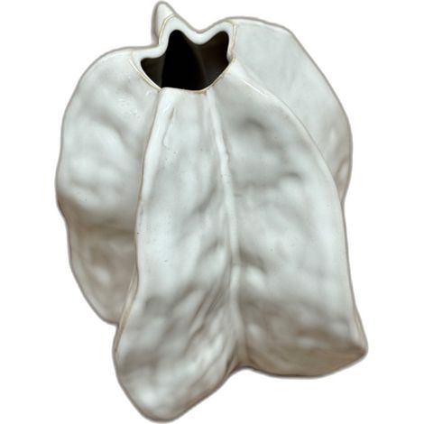 Deko-Vase Idrija Keramik Creme 16,5 cm (1/4)