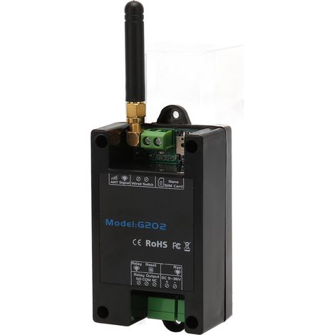 Télécommande de portail GSM G202 intelligente 850/900/1800/1900 MHz, ouvre-porte GSM, contrôleur d'accès au portail GSM (1/5)