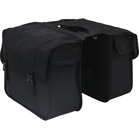 Fahrradtasche Schwarz 40 x 18,5 x 35 cm Polyester vidaXL (1/5)