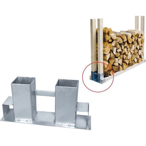 TrendLine Kaminholzstapelhilfe Holzstapelhalter Brennholzregal Stapelhilfe