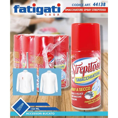 SMACCHIATORE SPRAY A SECCO STREPITOSO 150 ML