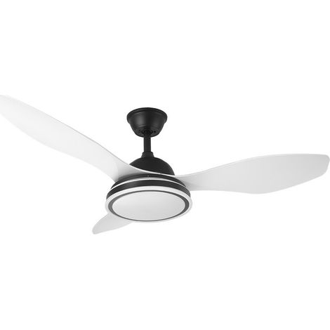 Ventilador 48w Dc Datoo Negro 3 Aspas Blancas 6 Vel. 33/48x122x122cm 3 Color C/remoto,memoria Y Temp.4080lm (1/3)