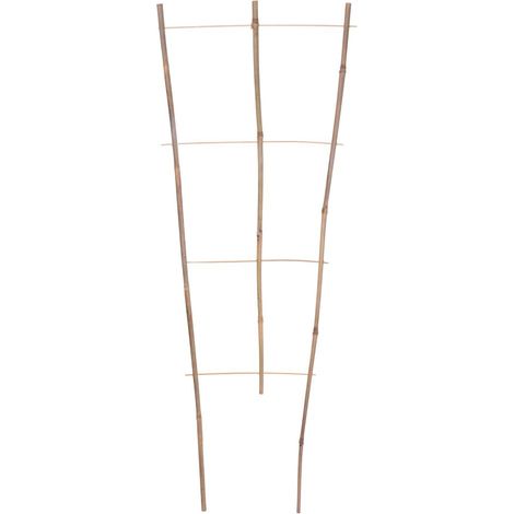 Rankgitter Garden BEK20, 120x44 cm, für Blumen, Bambus, Packung 10 Stk.
