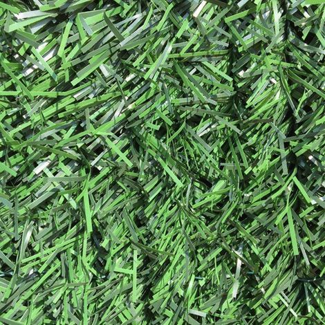 Siepe artificiale Green a foglia lunga sintetica 1x3 mt in pvc verde lavabile da esterno (1/4)