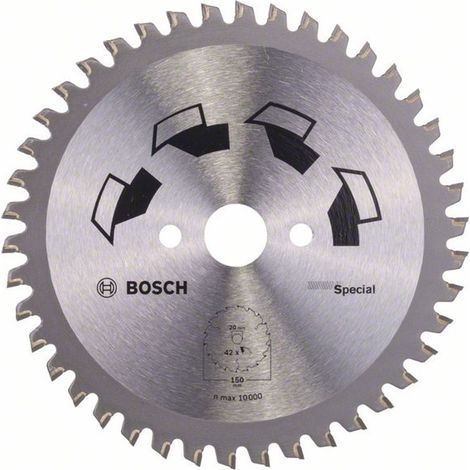 Bosch Kreissägeblatt SPECIAL, DIY, 150 x 20 x 2,2 mm, 42