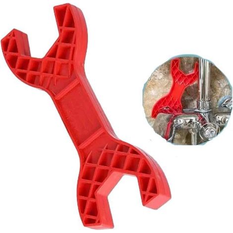 Clé de montage pour robinet mitigeur de douche, clé en plastique, clé de serrage pour écrou, outils de montage et de réparation