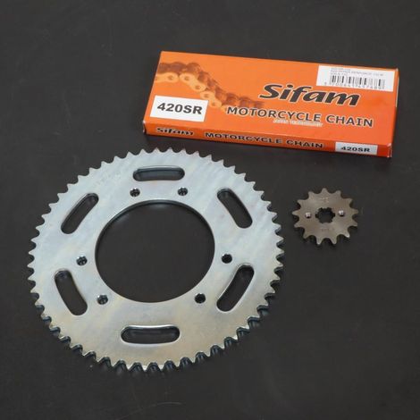 kit sifam kette für motorrad derbi 50 senda drd devil 2004 bis (1/2)