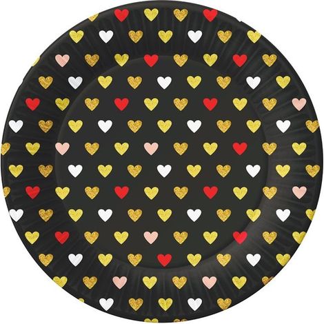 Piatti di carta da 18 cm, 6 pezzi