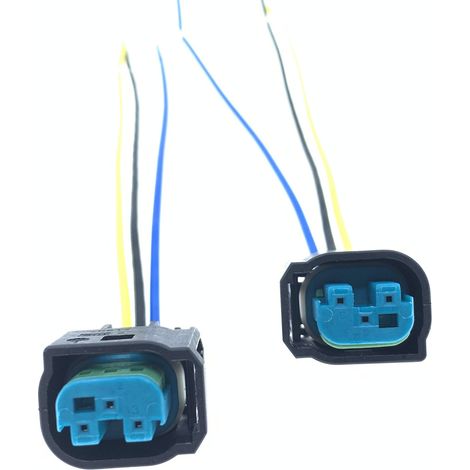 Black automotive connector DJ7034A-0.6-21, wiring harness plug 9-968403-1 (1/5)