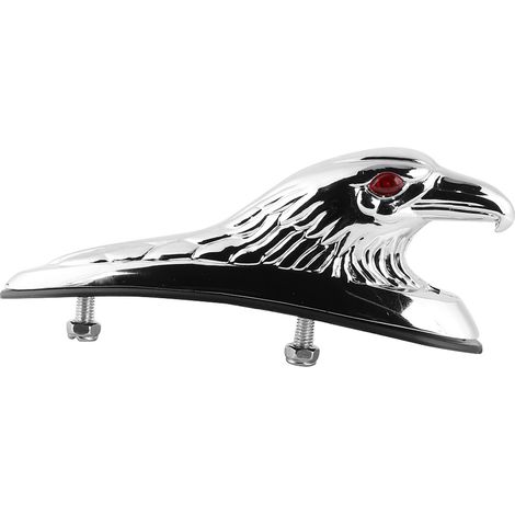 Garde-boue avant universel pour moto, ornement décoratif, statue de tête d'aigle (1/5)