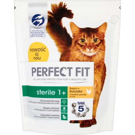PERFECT FIT Steriles Trockenfutter für sterilisierte Katzen mit 1 Stück.