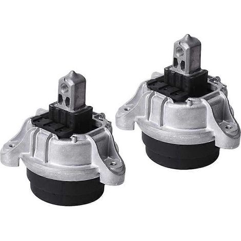 Kit de 2 supports moteur avant gauche et droit, références d'origine 22117935149 et 22116785601, pour BMW F10 528i 2.0L-SFYGV (2012-2016). (1/5)