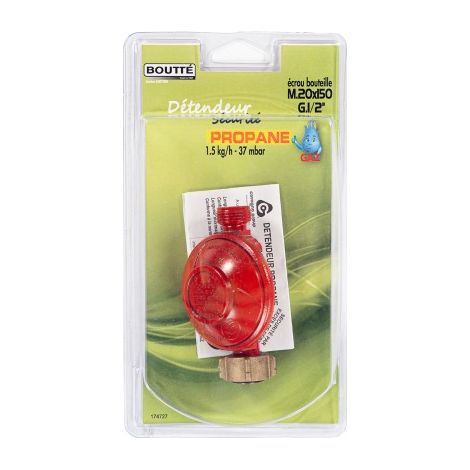 Détendeur bouteille - propane - avec sécurité - BOUTTÉ (1/2)