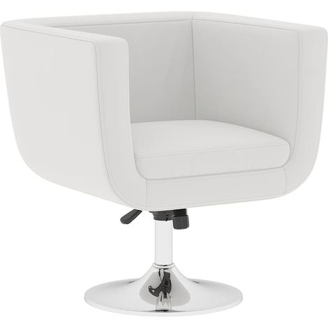 Tabouret de bar Blanc Similicuir