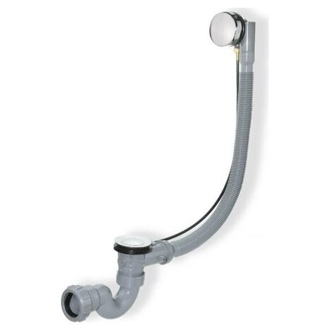 Vidage NF-Automatique à Cable pour Baignoire Sortie évacuation Ø 40 (1" 1/2), Gris(68cm)
