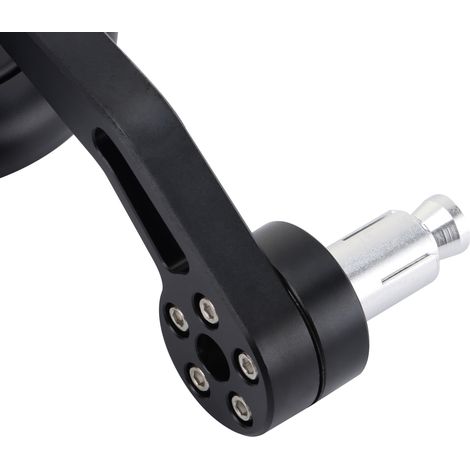 GOOFIT Motorcycle Rearview Mirror Side Mirror Modification, Handlebar Mirror Modification, Round Reversing Mirror Retro Style (1/4)
