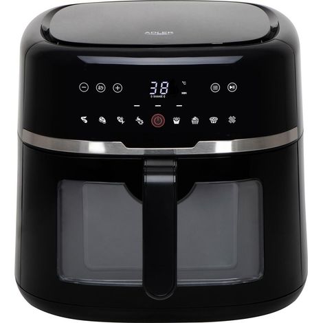 Adler AD 6318 freidora de aire negra 8 litros 2500 vatios (1/5)