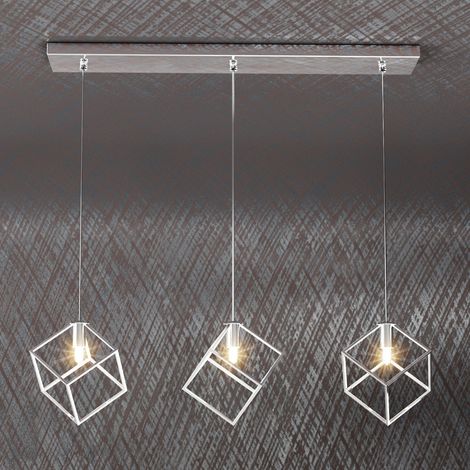 Lampadario moderno top light frame 1125 s3r g9 led metallo lampada soffitto (1/4)