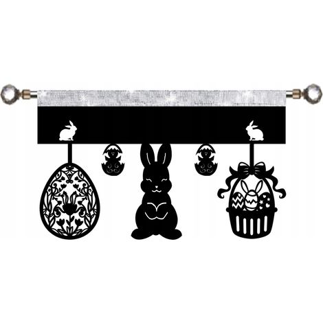 Tenda a pannello/a busta "Easter Glamour" 60x40