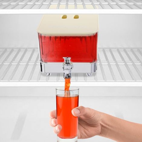 Distributeur de boisson de grande capacité de 5,3 litres avec robinet, - 20 120 ℃ pour la cuisine, le salon, la salle à manger (argent) (1/5)
