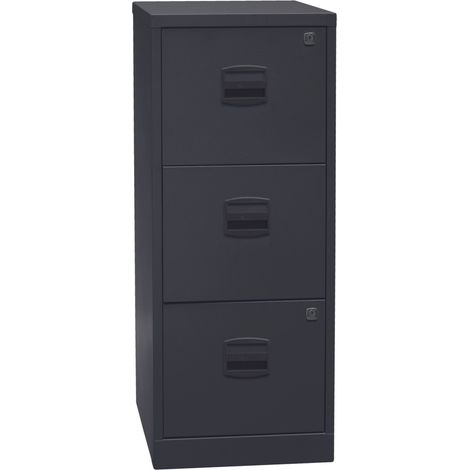 BISLEY Hängeregistratur Schrank Home Office Schwarz (1/5)