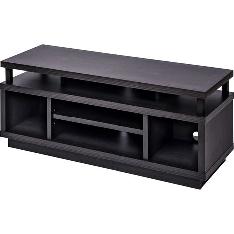 Iris Ohyama, TV-Ständer, TV-Ständer, TV-Tisch, Bildschirm bis zu 43", OTS-100M, Black Oak, W38 x D100 x H41,5 cm