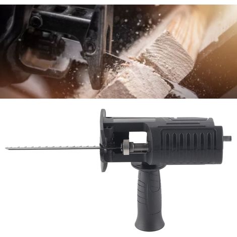 Perceuse électrique transformée en scie sauteuse, tronçonneuse électrique, accessoires pour outils électriques (1/5)