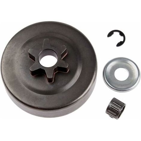 Tambour d'embrayage pour Chaîne 3/8 6T Rondelle E Clip pour Stihl MS170 MS180 017 018 025 (1/3)