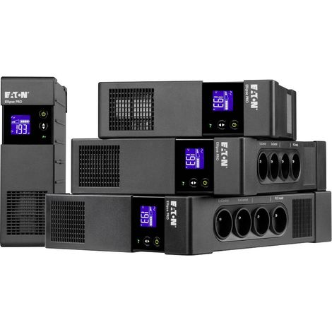 Onduleur - EATON - Ellipse PRO 1600 USB DIN - Line-Interactive UPS - 1600VA (8 prises DIN) - Parafoudre normé - ELP1600DIN (1/5)
