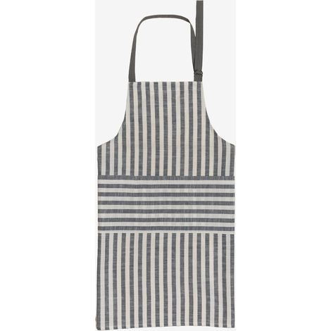 Tablier en coton Edouard SKLUM Gris Anthracite (1/5)