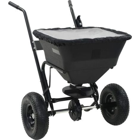 Conteneur à sel en PVC et acier, dimensions : 106 x 73 x 76 cm, capacité : 45 litres (1/5)