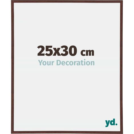 yd. - Cadre photo 25x30 - Brun - Plastique - Annecy