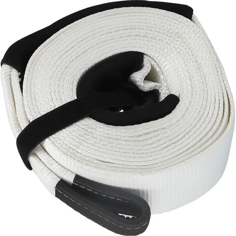 Sangle de remorquage robuste en nylon, corde de récupération pour remorquage et sauvetage, 9 mètres SS06 (1/5)