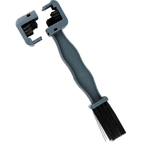 Nettoyeur de chaîne de vélo, brosse compacte pour moto, lot de 2, usage professionnel. (1/5)