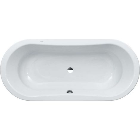 Laufen Thallium - Bañera rectangular, 180x80 cm, blanco H2250800000401