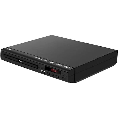 Lecteur DVD 2025 pour TV, lecteur DVD/CD multizone avec sortie AV, PAL/NTSC intégré, entrée USB, télécommande