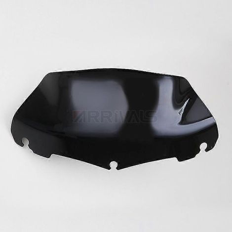 Pare-brise supérieur de carénage de 9 pouces pour moto Harley Touring Street Electra Glide Ultra Limited FLHX 2014-2020 - Noir (1/5)