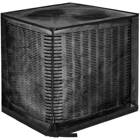 BUNTHAUS (80 x 80 x90 cm)1 Pièce Couvercle climatiseur extérieur, Housse Climatiseur Extérieur Poussière, Anti Poussière Anti Neige Imperméable Housse, pour les unités extérieures Protéger des feuille (1/5)