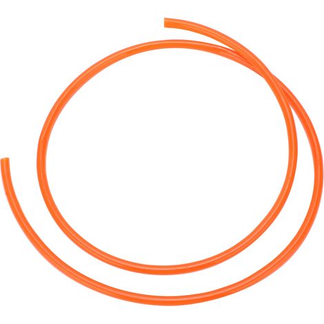 Tuyau pneumatique flexible en TPU pour compresseur d'air, additifs chimiques, carburants et huiles (TPU0805, diamètre extérieur 8 x diamètre intérieur 5, orange, 3 mètres).
