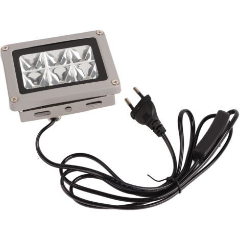 Imprimante 3D Lampe à polymérisation de résine UV 405 nm IP65 Lampe portable à durcissement rapide UV Colle de résine photosensible Colle sans ombre Solidifier 90-265 V Prise UE (1/5)