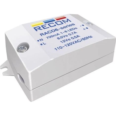 Recom Lighting RACD06-350 Fuente de corriente constante para LEDs 6W