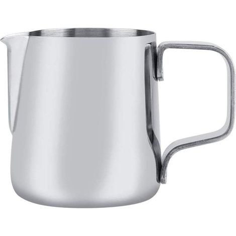 1 Pichet à Lait, Acier Inoxydable, Bec Verseur Précis, 100ml, Pour Latte Art et Cappuccino (1/5)
